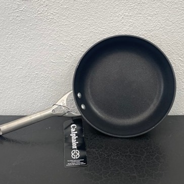 Calphalon Hard-Anodized Aluminum Nonstick Cookware, Omelette Pan, 10 in BLACK