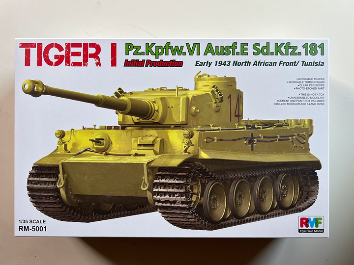 Rye Field Model 1/35 Scale Tiger I (Initial Production)