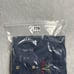 Bamboo Cay Hawaiian Shirt Mens 4XL Blue Embroidered Palm Tree Beach Modal