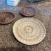 Set of 3 Handmade Hanging Wall Baskets