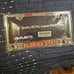 LICENSE PLATE cover Siminoles metal