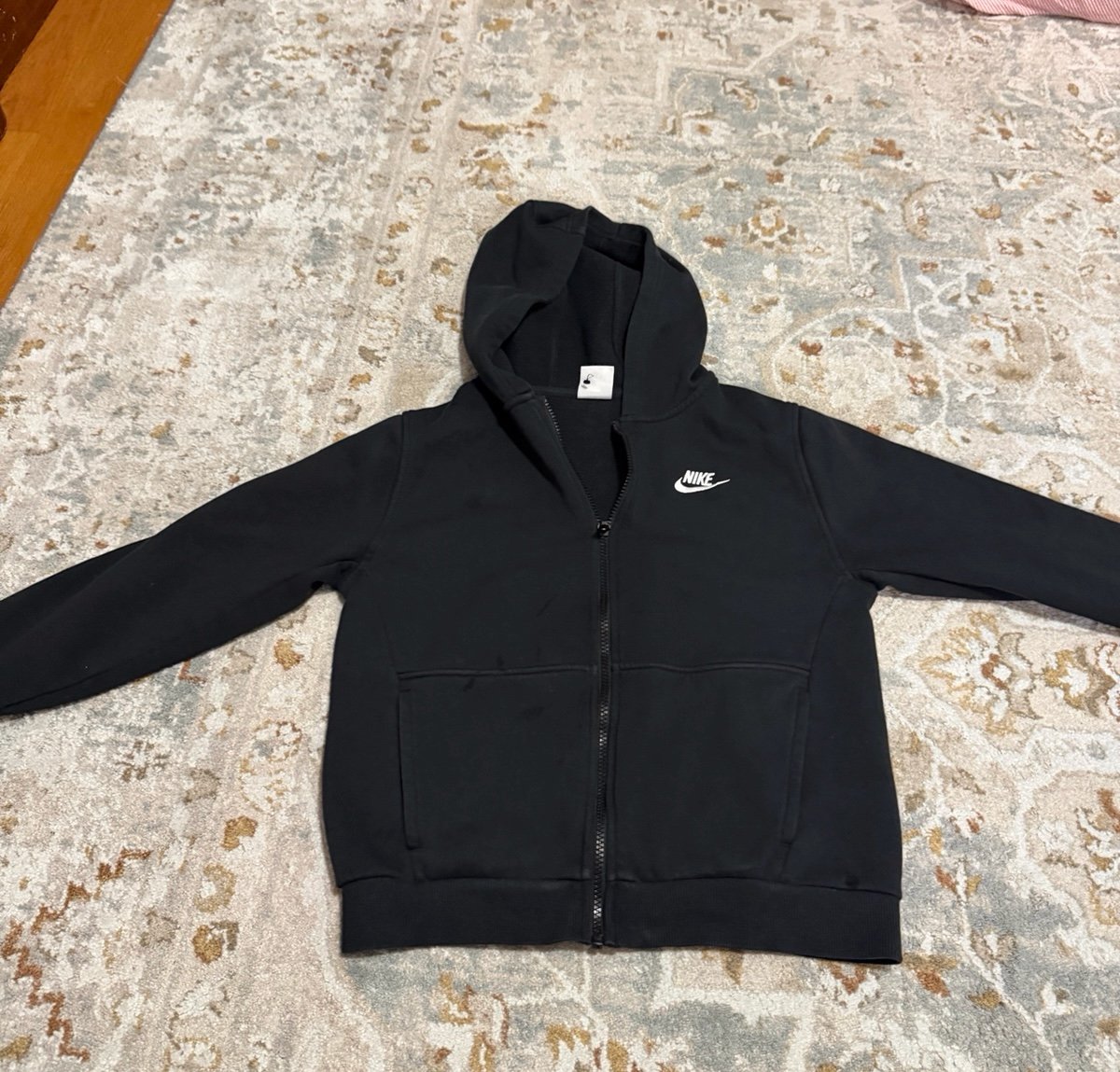 Nike fleece boys hoody. Large