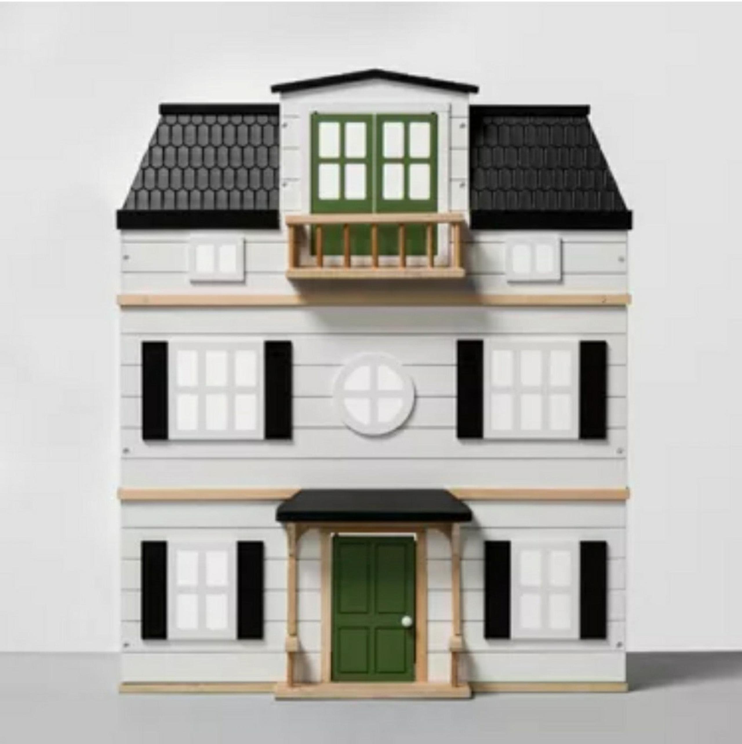 Hearth & Hand By Magnolia 13pc Wooden DOLLHOUSE w/ Furniture  NEW, SOLD OUT