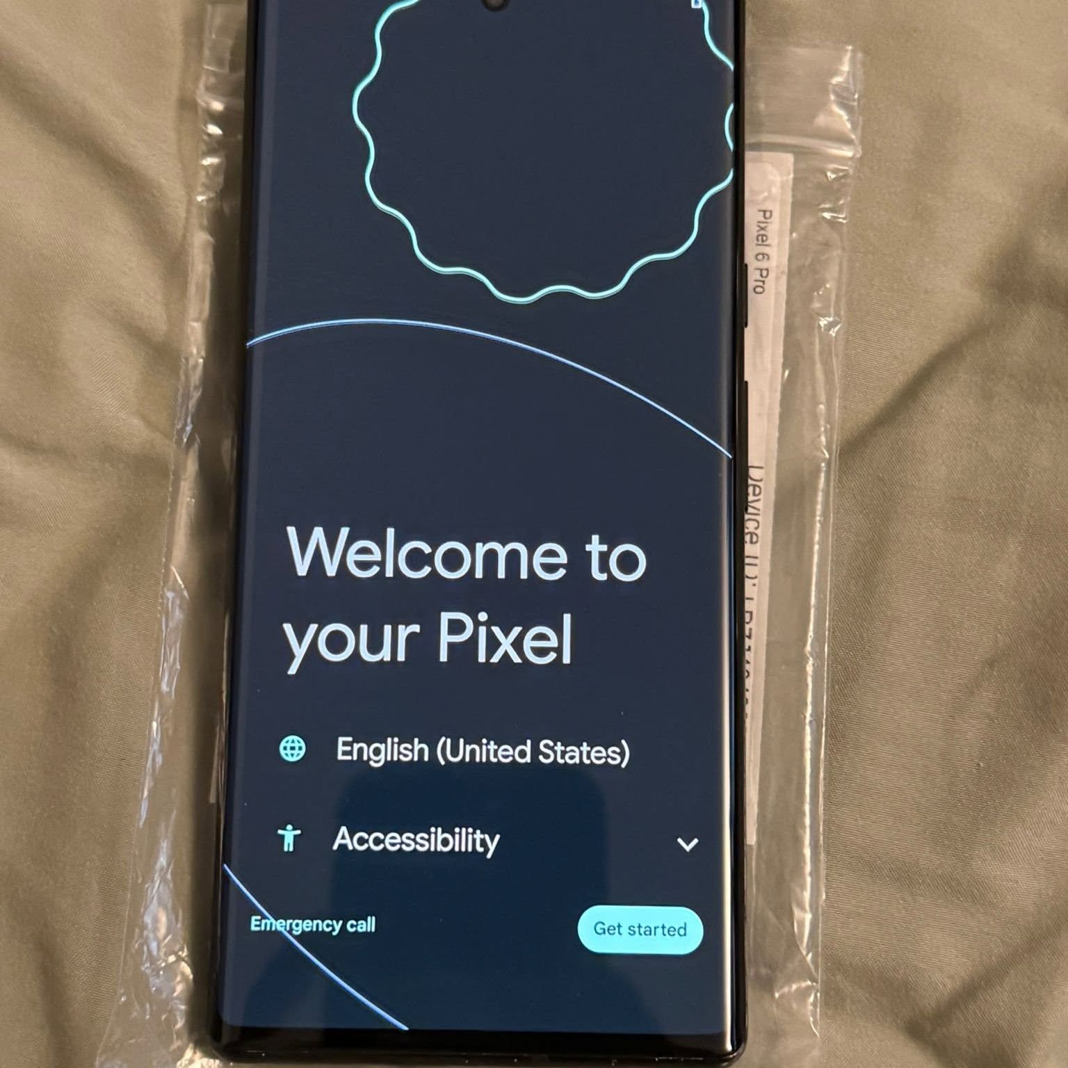 Google Pixel 6 Pro – 128GB (Unlocked, Stormy Black) Screen Burn, Good Condition