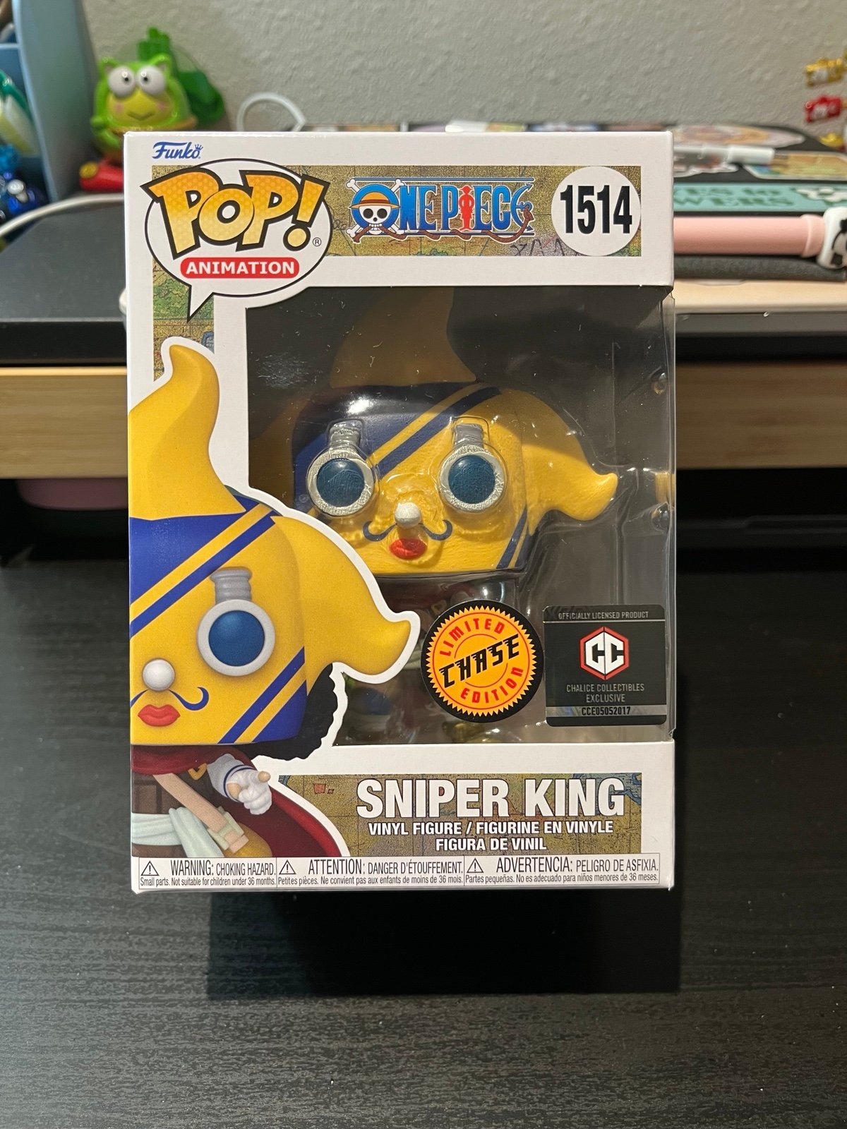 Funko Pop 1514 One Piece Sniper King Chalice Collectibles Chase