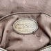 Vintage Fossil Leather Small Messenger Bag with Key Design