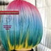 Color Explosion Celebrity bob wig
