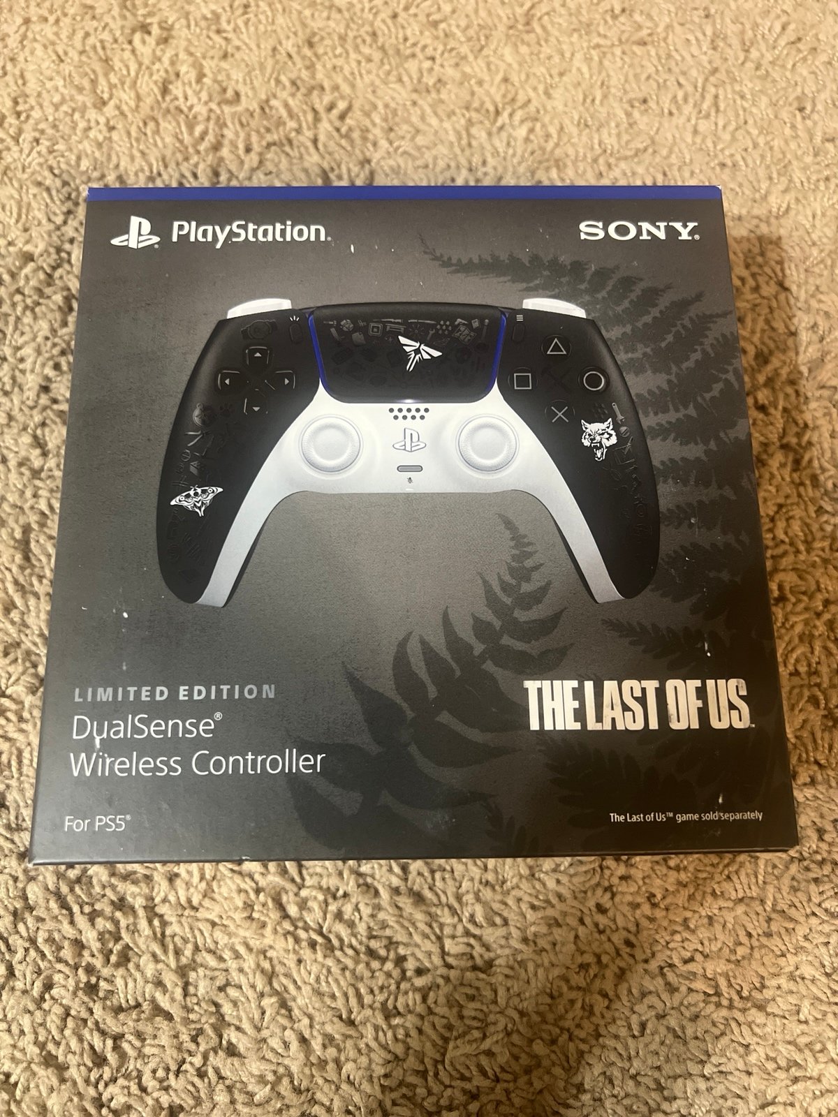 Last of us PS5 limited edition Controller ships same or next day. In hand!