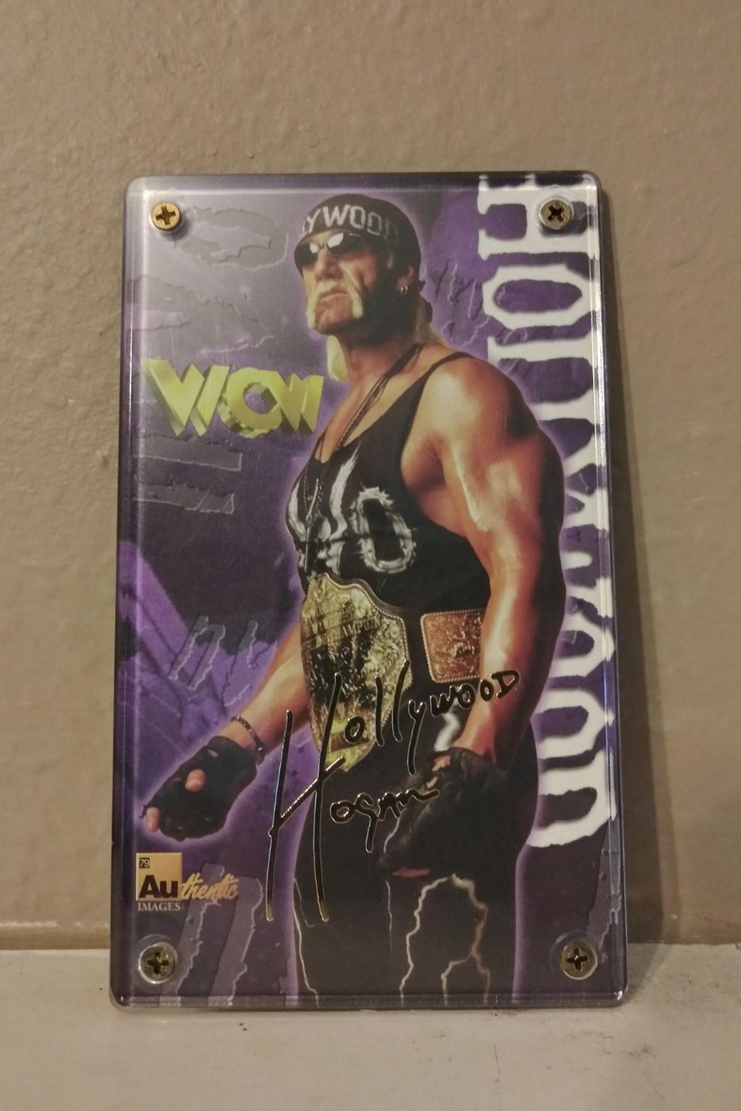 Hulk Hogan WCW Gold Signature card nWo