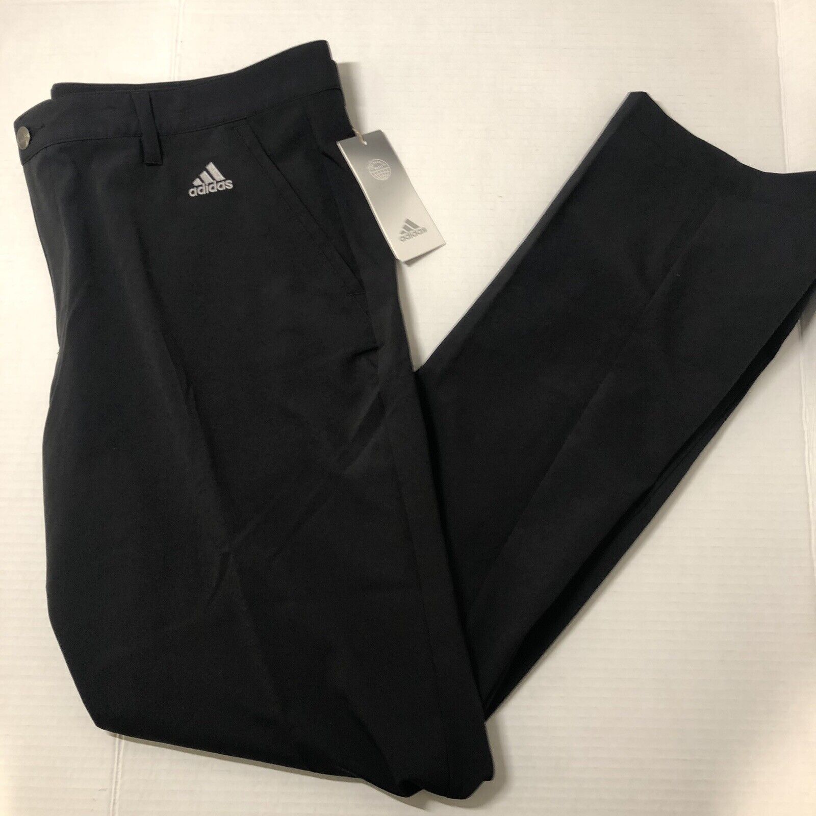 Adidas Originals Men's Adi Golf Pants GU2676 Black Sz 38 X 32