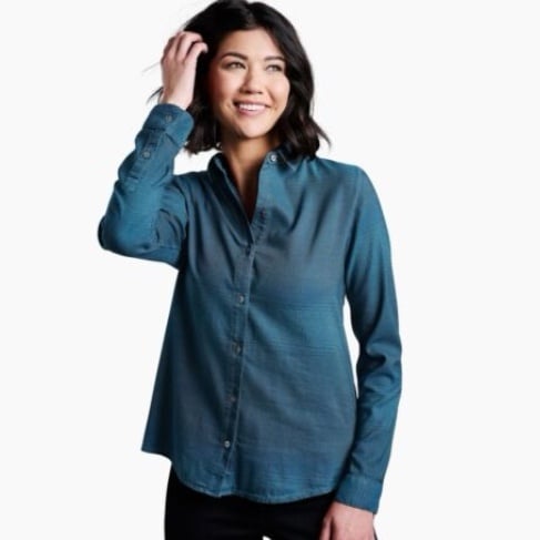 KÜHL STRATA Women's Long Sleeve Button Up
