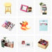 Robotime DIY House Ice Cream Station Furniture Miniature Wooden Dollhouse