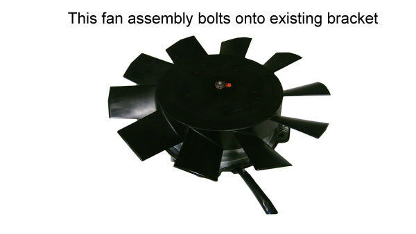 HONDA PIONEER 1000 SPAL HIGH PERFORMANCE COOLING FAN (2016-2020) 19030-HL4-A01