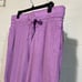 Free People Movement Women Radiant Jogger Purple Comfy Terry Loungewear Athletic