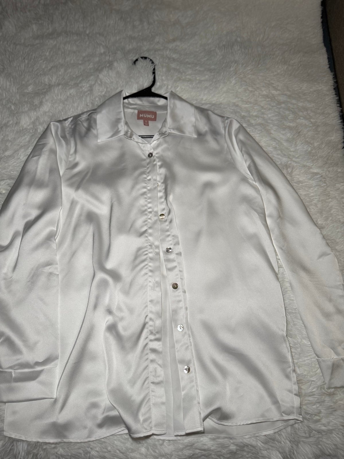 Show me your mumu white blouse