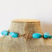 Home Handmade Light blue Turqoise Butterfly necklace
