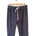 MONROW Loungewar Jogger Sweatpants Leopard Charcoal gray Print