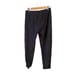 MONROW Loungewar Jogger Sweatpants Leopard Charcoal gray Print