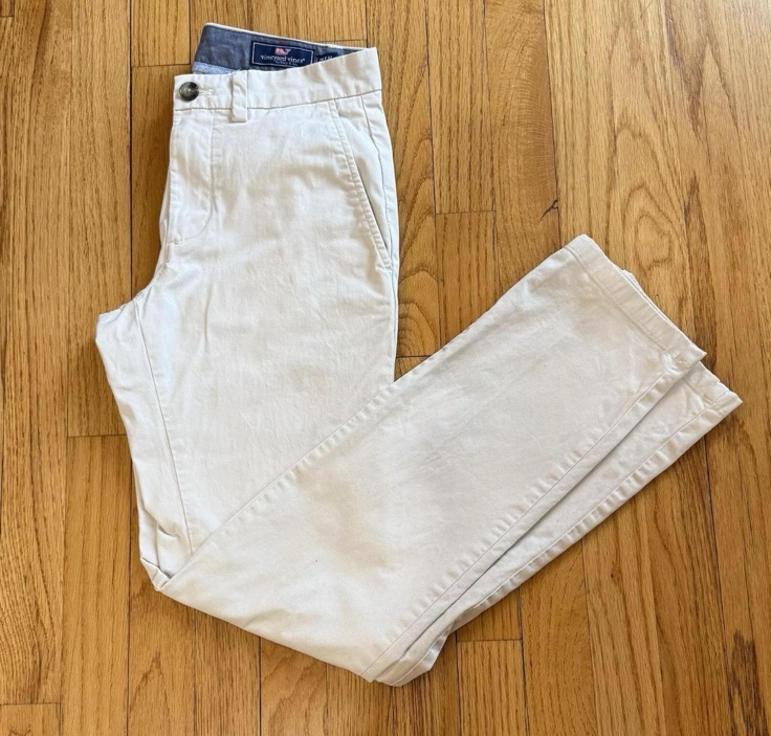 Vineyard Vines Pants Mens 28x32 Slim Fit Khaki Chino Trouser Golf