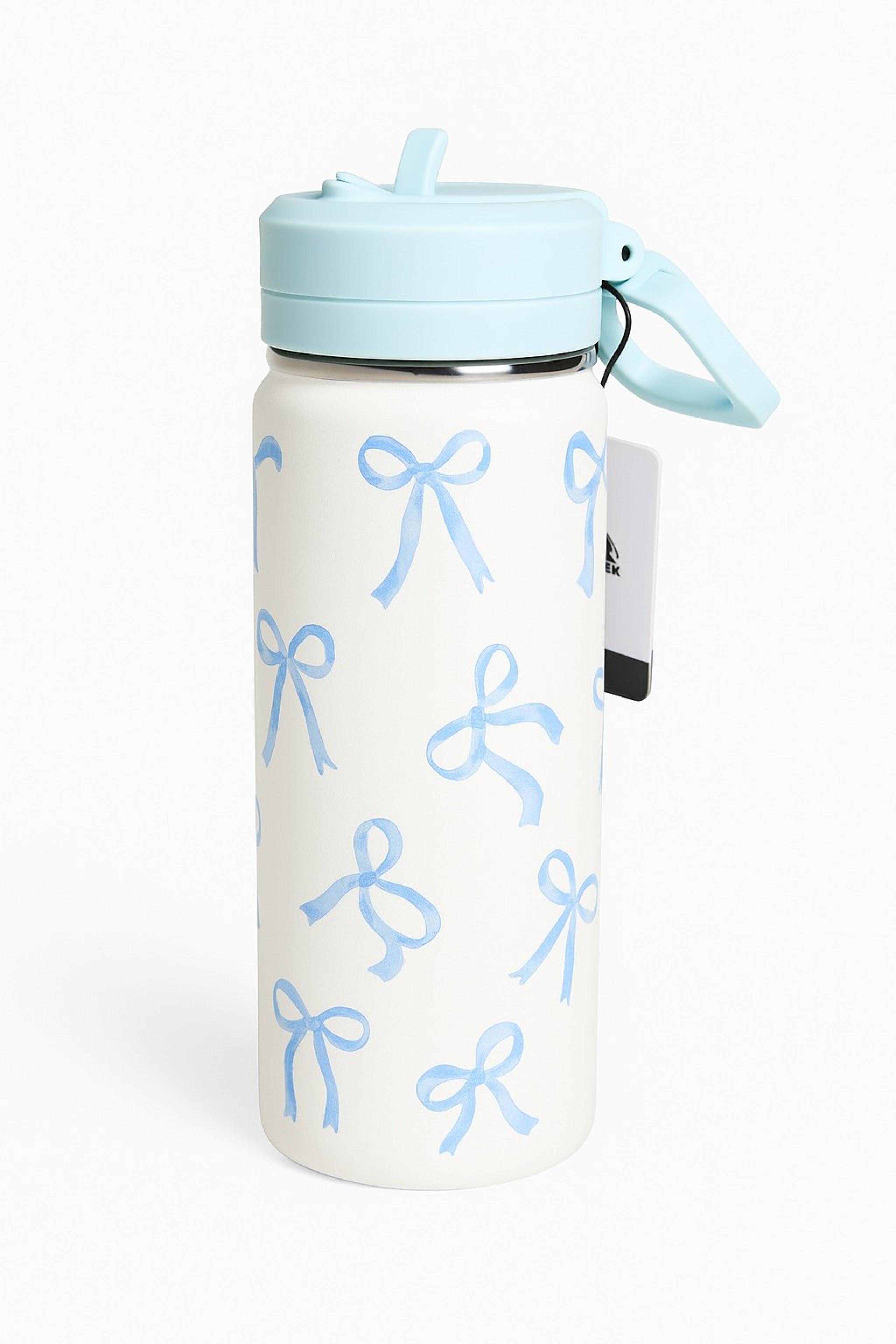 Blue bow hydra-peak mini insulated tumbler
