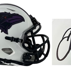 Odell Beckham Jr. Signed Lunar Baltimore Ravens Mini Helmet Beckett