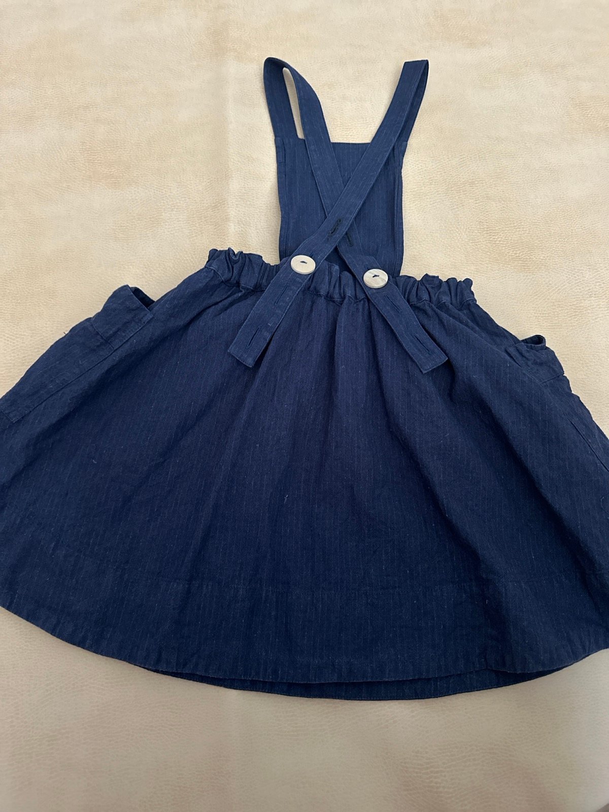 Soor Ploom Prim Dress - Chalk Stripe – Casp Baby Mommy & Me
