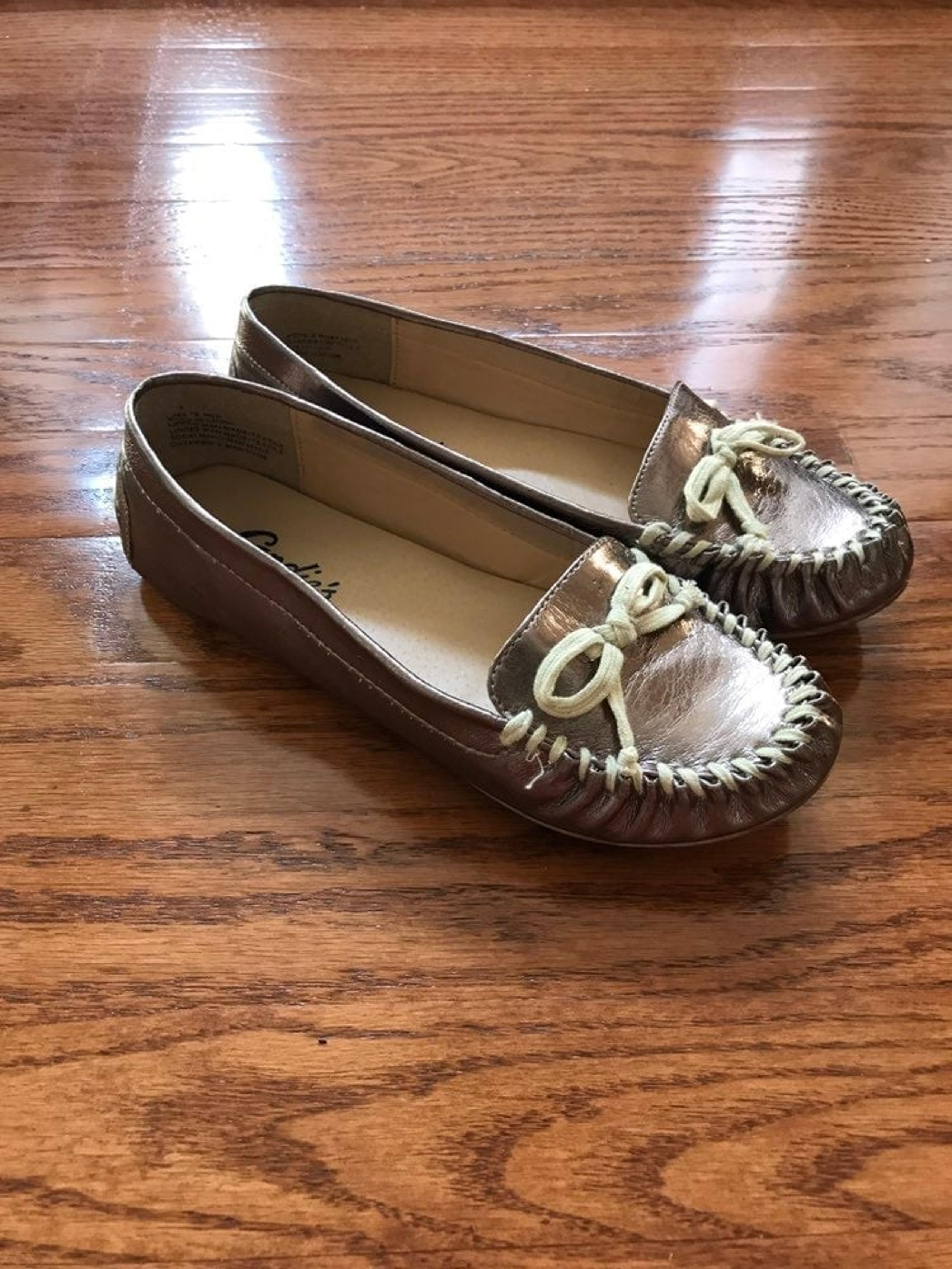Candies Metallic Loafers