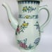 Crown Devon Lowestoft Style Blue Floral Coffee Tea Pot 9.5