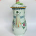 Crown Devon Lowestoft Style Blue Floral Coffee Tea Pot 9.5