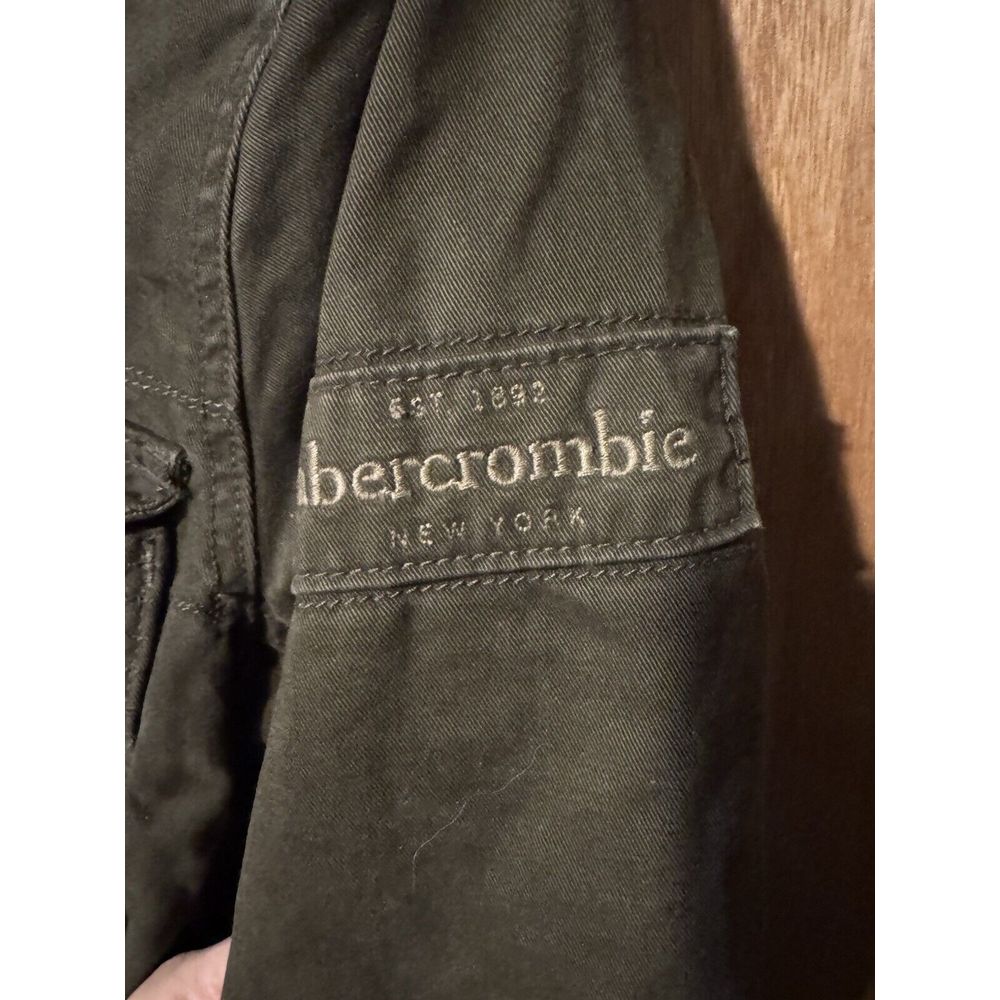 Abercrombie & Fitch Vintage Y2K Elk Lake Jacket Men S Wool Flannel Line Chocolat