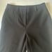 Chico’s Black Label 4 Pants Slit Split Hem in black front & back pockets zip fly