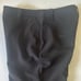 Chico’s Black Label 4 Pants Slit Split Hem in black front & back pockets zip fly