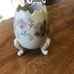 Antique collectible cracked egg