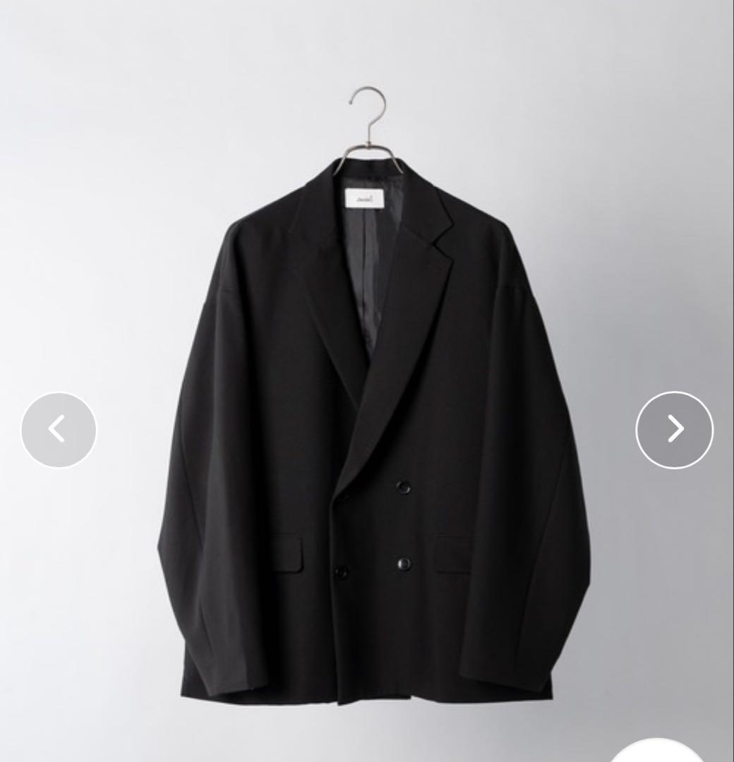 【送料無料】 Soerte Oversized Double-Breasted Jacket ジャケット・アウター