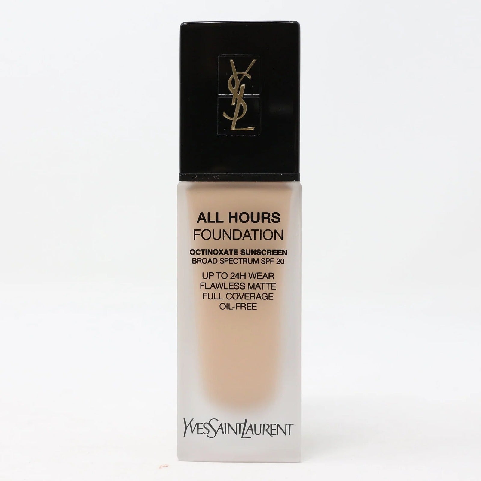 YVES SAINT LAURENT ALL HOURS LONGWEAR MATTE FOUNDATION B50 HONEY, 0.84OZ