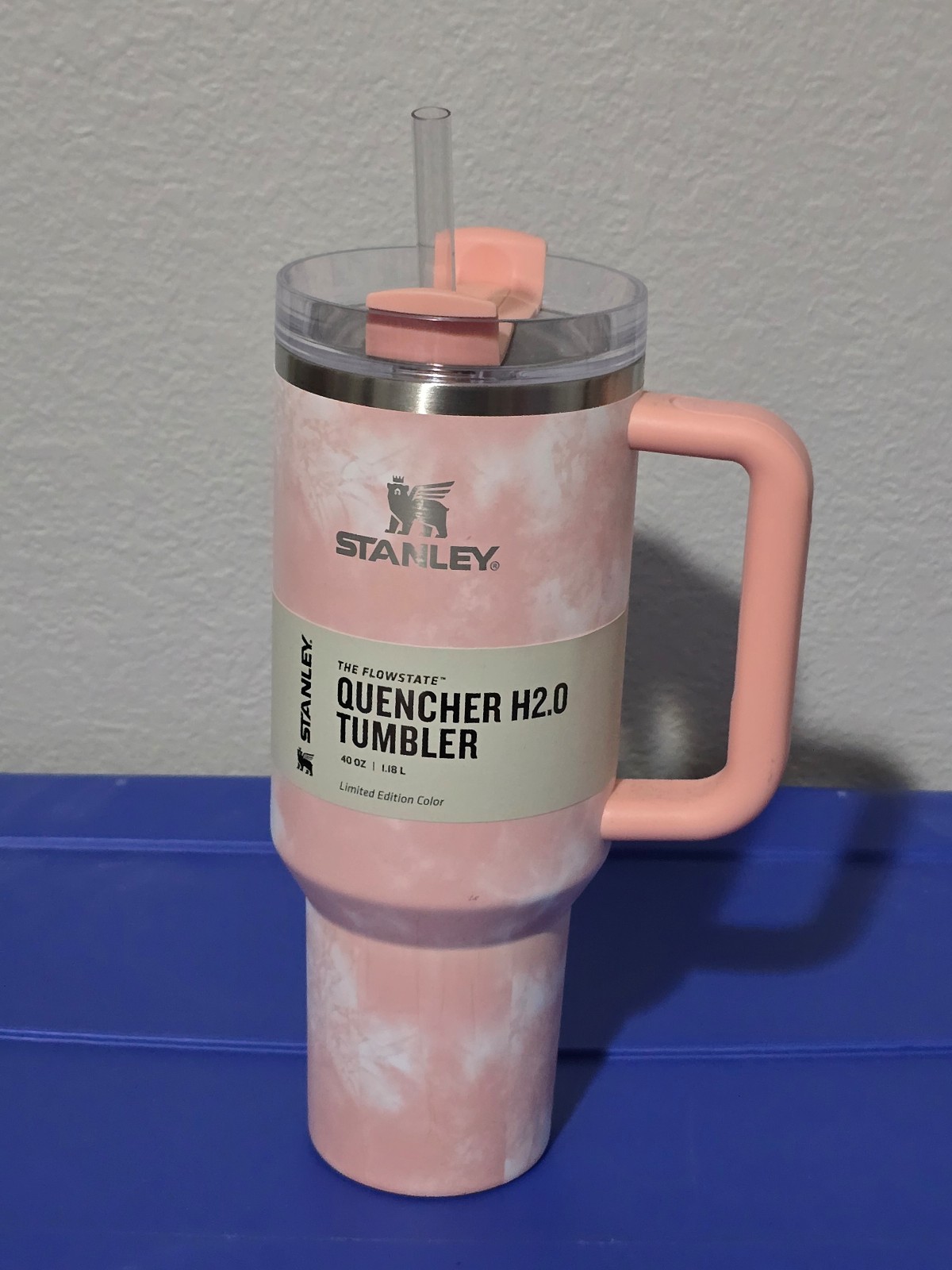 Stanley Peach Tie Dye 40 ozs Tumbler