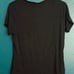 Bebe Logo Open Collar Cutout Top