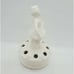 Antique Coronet Flower Frog White Porcelain Dancing Ballerina Girl Germany RARE