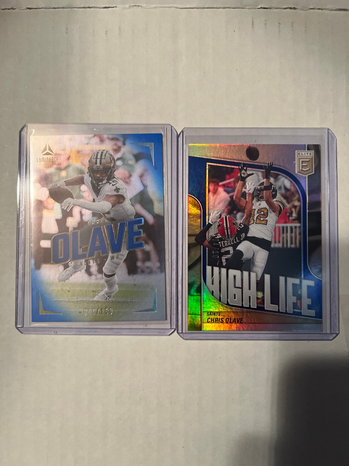 Chris Olave SP ( /10 and /150) Football Card Lot