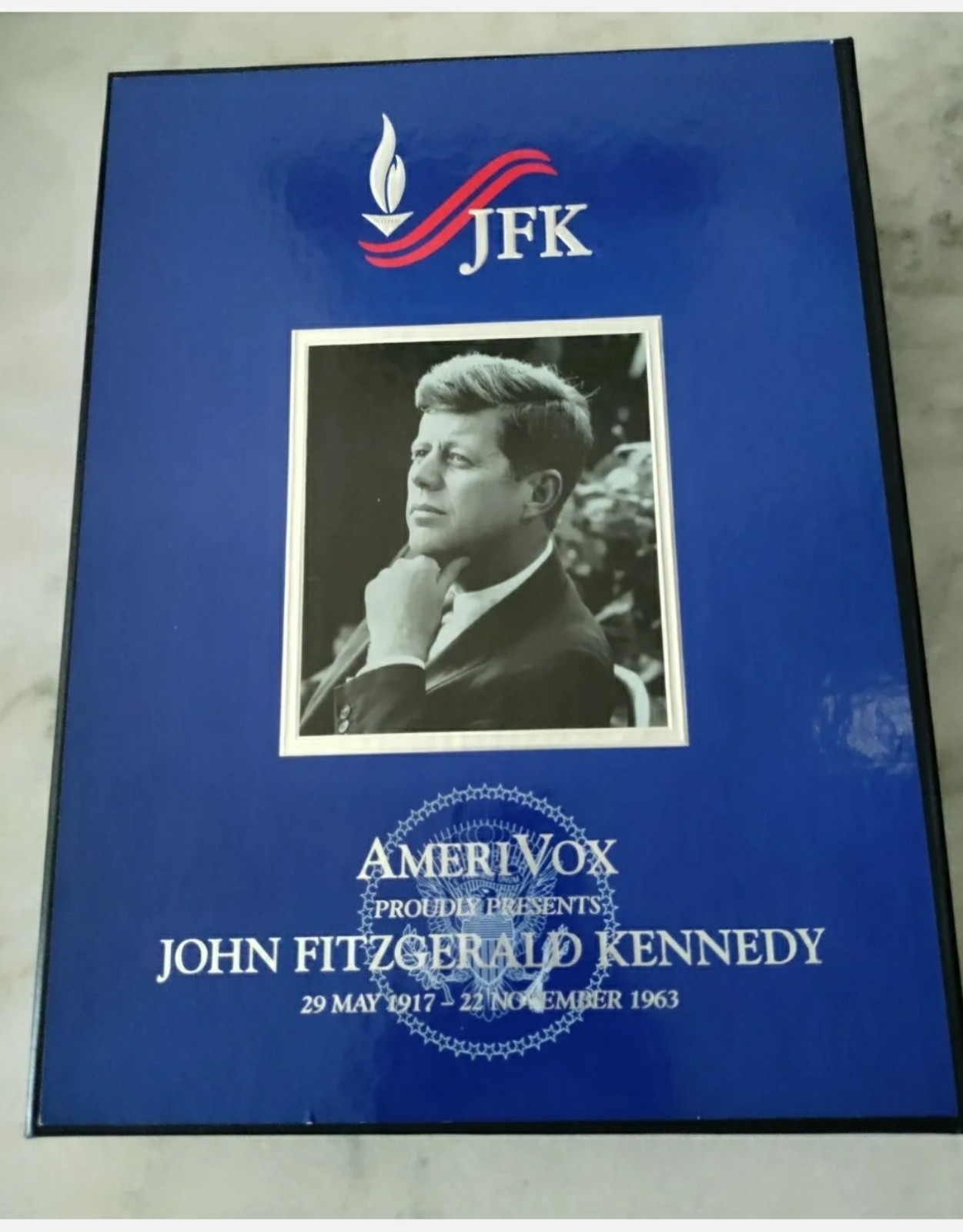 Amerivox JFK Phone Card Collectible 1964 John F Kennedy Memorial #1318/10,000