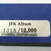 Amerivox JFK Phone Card Collectible 1964 John F Kennedy Memorial #1318/10,000