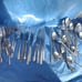 Flatware Stainless steel knives spoons and forks