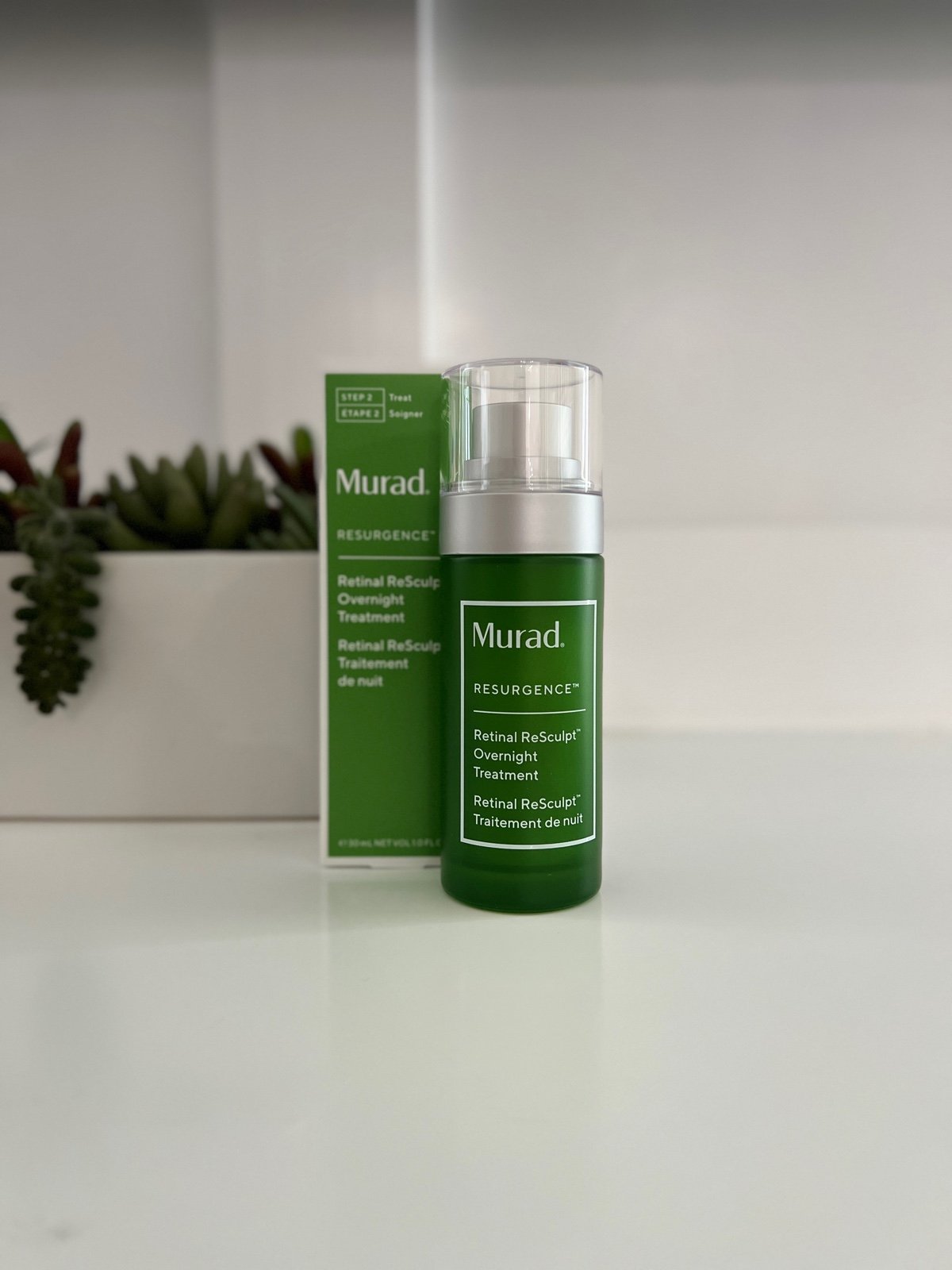 New Murad retinal resculpt overnight treatment daily facial 1 oz