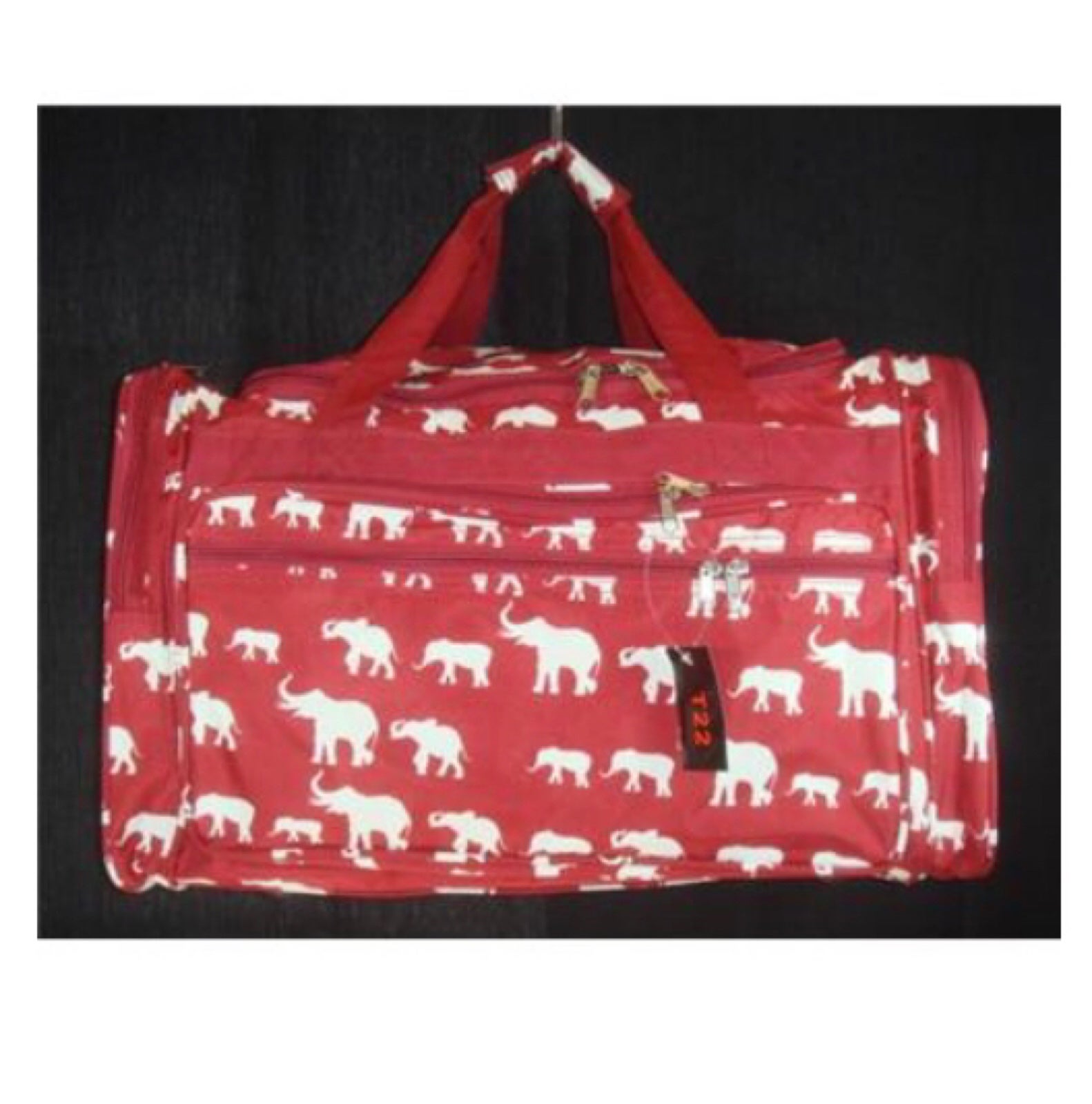 Large Duffel Bag with Monogram