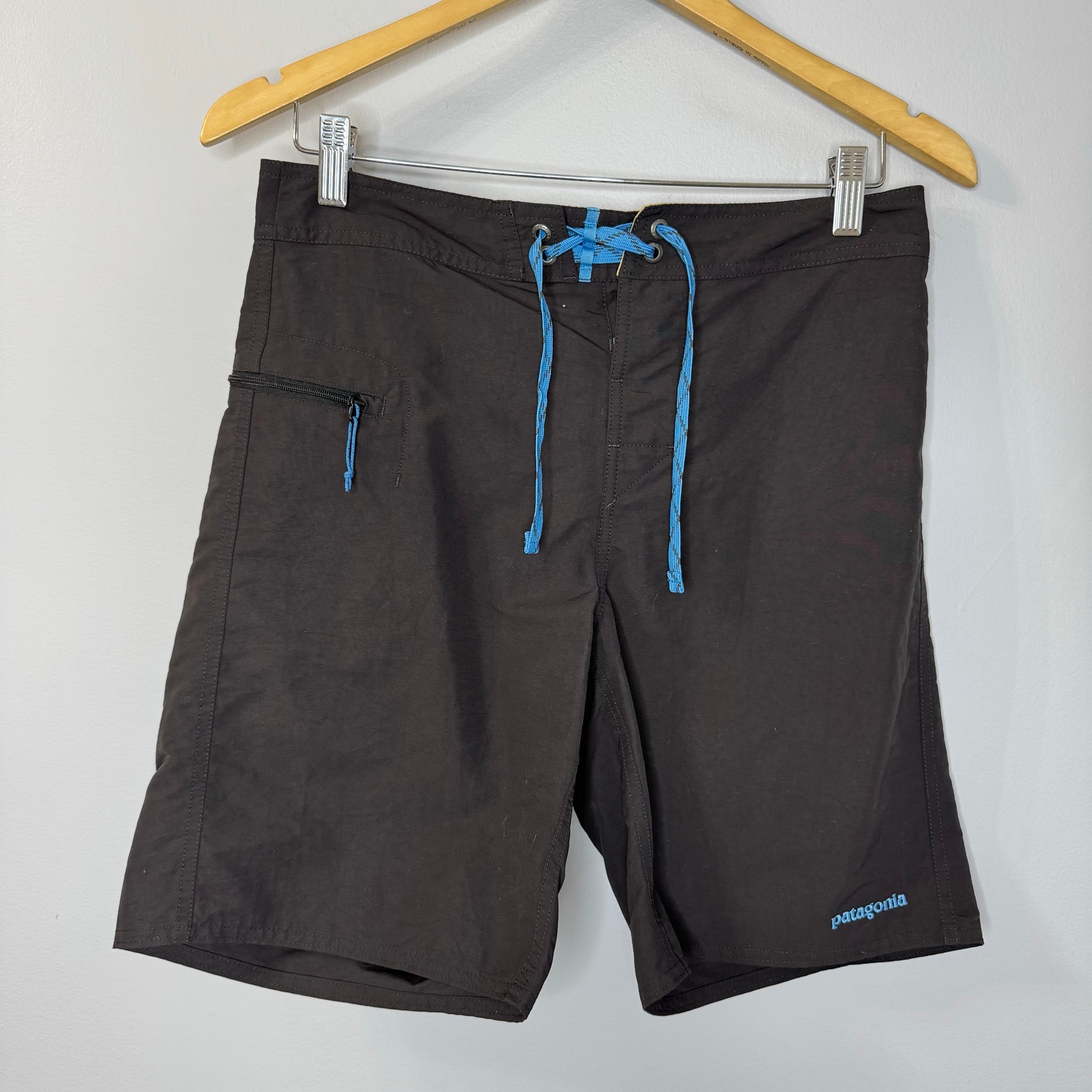 Patagonia M's Wavefarer Board Shorts Black Sz 30