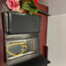 Coach Checkbook Wallet Black trifold