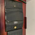 Coach Checkbook Wallet Black trifold