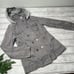 Hurley army style jacket with removable hoodie S