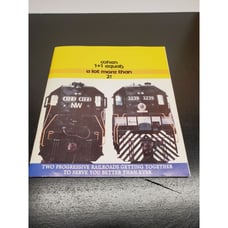 Norfolk & Western and Southern Railway Merger Pamphlet