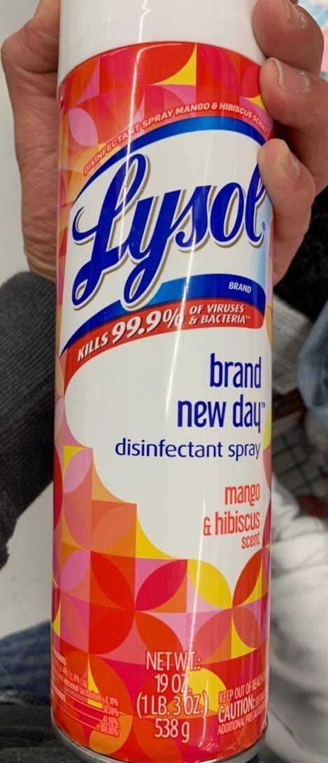 Lysol Spray - Mango & Hibiscus - 5 Pack